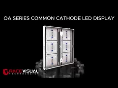 OA-serie, buitenshuis met vaste led-display