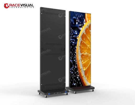 Indoor Opvouwbaar Led Poster Scherm Led Digitaal Display Voor Banner Draagbare Led Videowand Voor Winkel