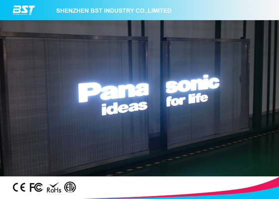 Winddicht buiten Huur Transparent LED Scherm Pixel Pitch 10mm Led Display