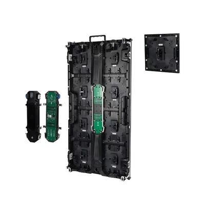 500x1000mm Front service P3.9 indoor aluminium gietverhuur led display