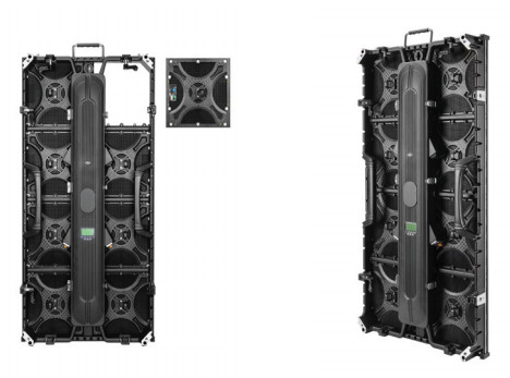 Indoor Rear Service 250x250mm LED Display Module P3.9 met SMD2121 Incapsulatie en 500x500mm Kasgrootte