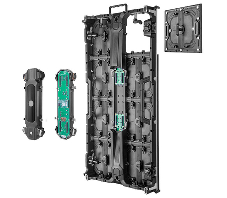 ORB-serie Buiten 500x1000mm LED-scherm 7680HZ/ Power Box Afneembaar voor verhuur