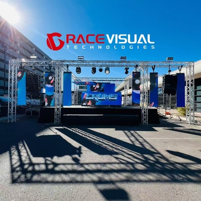 7680HZ P3.9 Outdoor Rental LED Display Die-casting Aluminium Panel Materiaal voor Amerikaanse Verhuur Evenementen