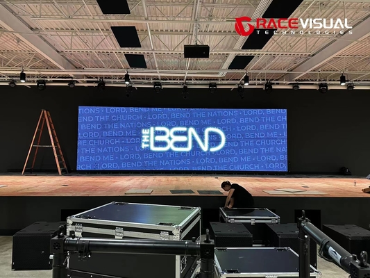IRB-serie LED-videopaneel met A8S Plus-ontvangskaart en 7680HZ hoge vernieuwingssnelheid voor binnenhuur en podium