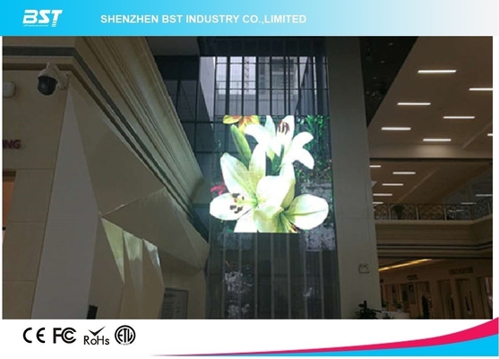 Lichtgewicht LED-transparante mesh-scherm P10 volkleurenscherm voor snelle installatie