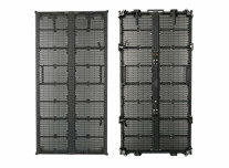 P3.9-7.8 Doorzichtig LED-display voor buiten met 32768px/m2 pixeldichtheid en 9 kg gewicht per paneel
