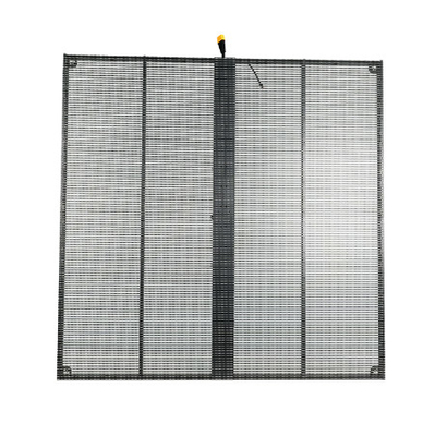 P3.9-7.8 Transparante buiten LED-scherm met een hoge helderheid van 5500 nits en een vernieuwingssnelheid van 3840 Hz
