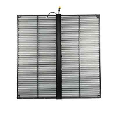 P3.9-7.8 Transparante buiten LED-scherm met een hoge helderheid van 5500 nits en een vernieuwingssnelheid van 3840 Hz