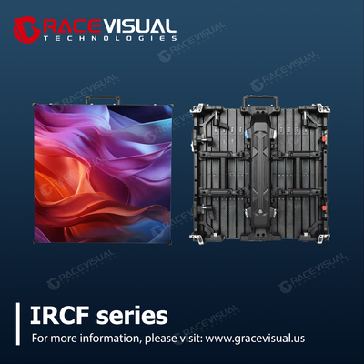 IRCF-serie Flexibel LED-paneel Indoor P2.6/P2.9/P3.9 500MM*500MM, A8s Ontvang kaarten,7680HZ Hoge verversingsfrequentie