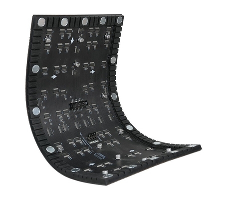 Soft Rubber LED Display Module Creative Solutions Convex / Concave / Twisted beschikbaar
