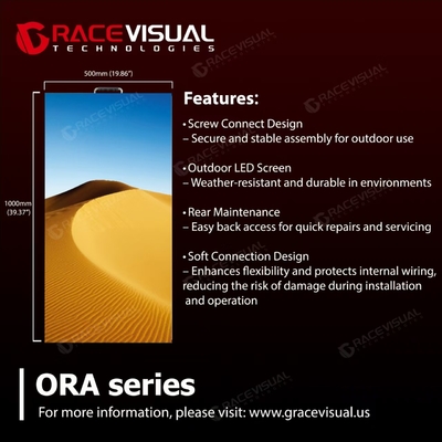 7680Hz Ultra-High Refresh Rate Huur LED-paneel voor ORA-serie
