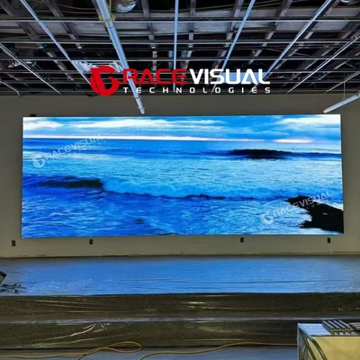 Front Service 640mm X 480mm Wandmontage Indoor Display P1.25/1.538/1.86/2.5mm Pixel Pitch