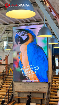 Front Service 640mm X 480mm Wandmontage Indoor Display P1.25/1.538/1.86/2.5mm Pixel Pitch