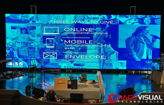 Professionele verhuur van LED-videomuur met frontservice - IRB-serie voor podiums, concerten en evenementen 500*500MM & 50*100MM