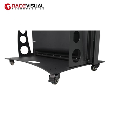 3840hz Hoge verfrissingsfrequentie Licht Gewicht Indoor Full Color LED Poster Screen 48kg/stuk Met Wielen Totem