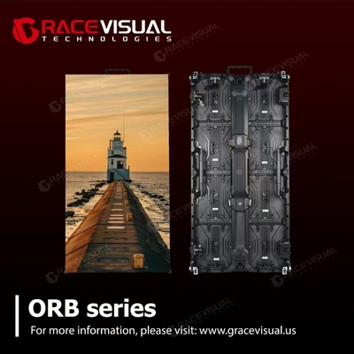 ORB-serie LED-videopaneel ontworpen voor buitenverhuur en stage-toepassingen Pitch 2.6MM-4.8MM