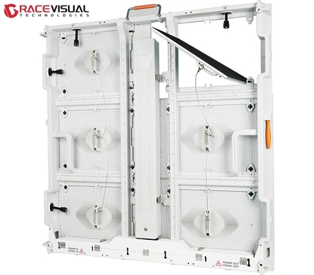 960mm*960mm Outdoor Full-Colour LED Display Wit Warmteverlies Hoog Helderheid Energiebesparing Voor-/achteronderhoud