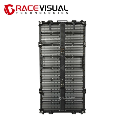 Transparante buiten LED-scherm met 32768px/m2 Pixeldichtheid 500x125mm Module Dimensie Ultra-High Lightweight Design