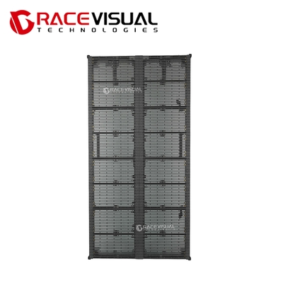 Transparante buiten LED-scherm met 32768px/m2 Pixeldichtheid 500x125mm Module Dimensie Ultra-High Lightweight Design