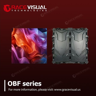 IP65/IP54 Aluminium OBF-serie met gietgietwerk voor buiten LED-scherm voor superieure prestaties