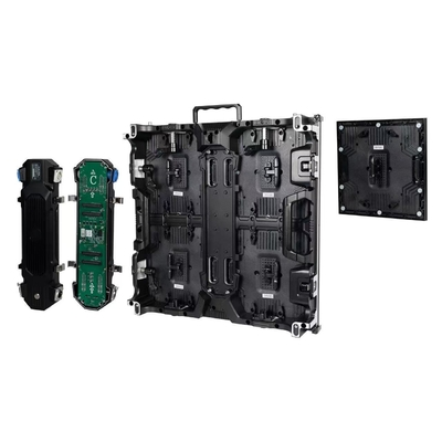 Professionele Indoor Events Reclame LED Display IRB Series 600 nits Helderheid 7680 Hz Verfris 500×500 mm Modulaire kasten