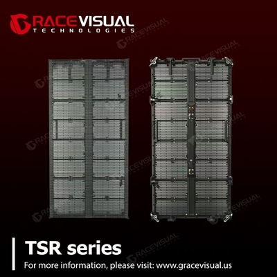Transparante LED-panelen met een hoge vernieuwingssnelheid en contrastverhouding van 7680 Hz 6000 1 Panel Gewicht 9 kg