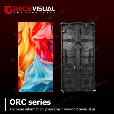 7680hz Refresh Rate ORC Series P3.9 Outdoor Rental LED Panels 10.4kg Panelgewicht voor optimaal bekijken