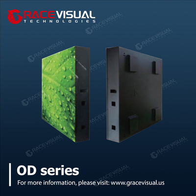 Veelschietend Front Service Outdoor LED Display naadloos energiezuinig en gebouwd voor elke omgeving Contrastverhouding 2000 1