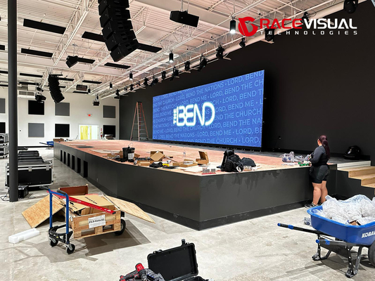 500x500mm paneel CCC/CE gecertificeerde LED videomuur 28W 160° kijkhoek aangepaste configuratie automatisch vergrendelsysteem