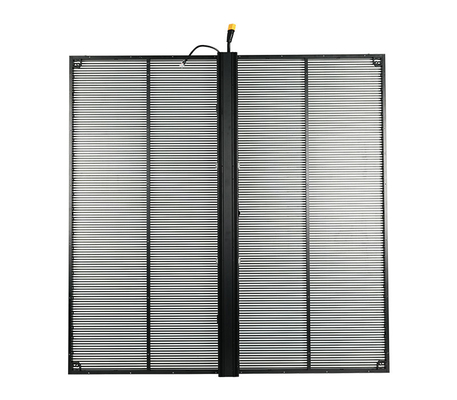 TSF-serie ¢ geavanceerd P3.9 ¢ 7.8 transparant LED-display 3840Hz vernieuwingssnelheid, 500×1000mm panelen, ideaal voor hoge resolutie