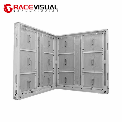 OA-serie, P5.7 Outdoor LED Display (960×960mm), full-color commercieel reclamebord met een hoge helderheid (6000/10000 nits), IP66-bescherming, lage hitte en volledig voor- of volledig achteronderhoud.