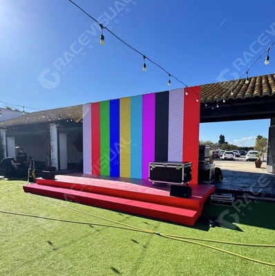 500×1000 mm ORB LED-scherm voor concerten Sport en tentoonstelling 7680 Hz Vernieuwingssnelheid 4500 nits Helderheid Waterdicht Stofdicht