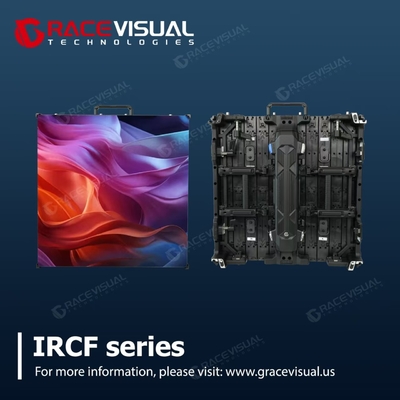Multi Pixel Pitch 1.9×3.9mm Flexible LED Display Panel 7680Hz High Refresh Rate Bendable Design voor S-Shape Curved Setups