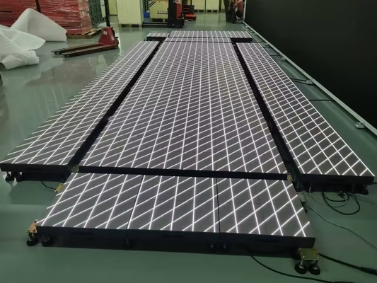 Luxe verlichting gevoelige LED video vloer tegels interactieve LED dansvloer