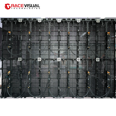 Hoge helderheid Transparent P3.9-7.8 Led Display Screen Voor commerciële reclame Glas gordijnen Exposities Wanddisplays