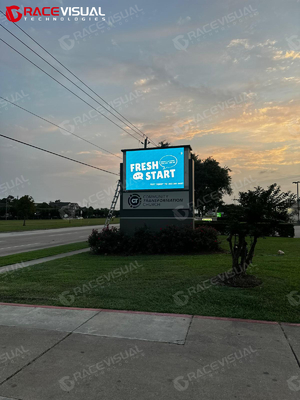 OA Serie P5.7 Outdoor LED Billboard – Energiezuinig, Laag-Warmte Ontwerp met Toegang aan de Voor- en Achterkant & Wandmontage