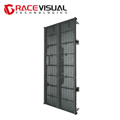 TSR Series Outdoor Transparent Rental LED-scherm ️ lichtgewicht 9 kg per kast, 8-module kast, P3.9-7.8mm Pixel Pitch